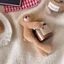 Gấu dễ thương sang trọng - Kẹp tóc hoạt hình có hình trái tim và búp bê nổ, phù hợp cho cô gái