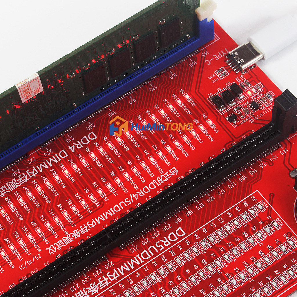 DDR4 DDR5 Thẻ kiểm tra bộ nhớ Máy tính để bàn RAM Công cụ phát hiện lỗi chẩn đoán lỗi