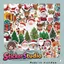 Set 100 Sticker Noel Giáng Sinh Chống Nước Dán Laptop Vali Mũ Bảo Hiểm