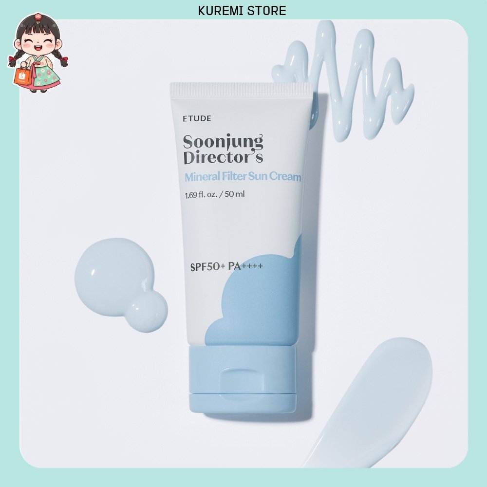 Kem chống nắng khoáng chất Etude Soon Jung Director SPF50 + PA + + + +