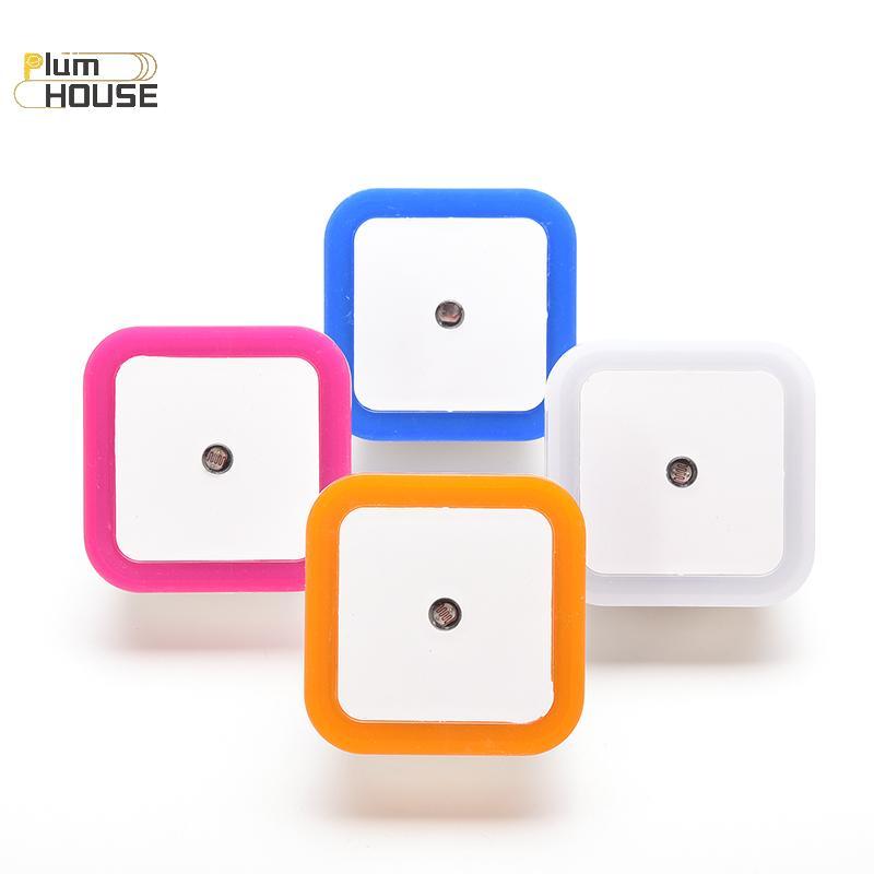 PlumHOUSE Đèn LED tự động Điều khiển cảm biến cảm ứng Phòng ngủ Đèn ngủ Đèn ngủ US Plug VN