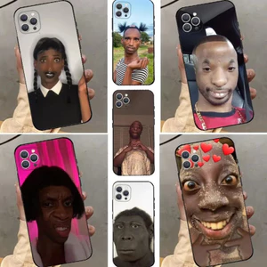 TK-1 Cool Ugly Man Ốp Lưng Điện Thoại Samsung A35 A55 A15 A25 A53 A73 A04s A12 A72 A52 A32 A11 A31 S24 S23 S22 S21 S20 S10 S9 S8 Silicon Mềm Màu Đen kz0