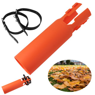 AUGUSTIN Airflow Booster, Dễ dàng gắn vòi phun tròn Máy thổi lá đính kèm, Bộ phận thay thế cầm tay Tất cả thời tiết Đôi luồng không khí Máy thổi lá tăng cường chăm sóc bãi cỏ