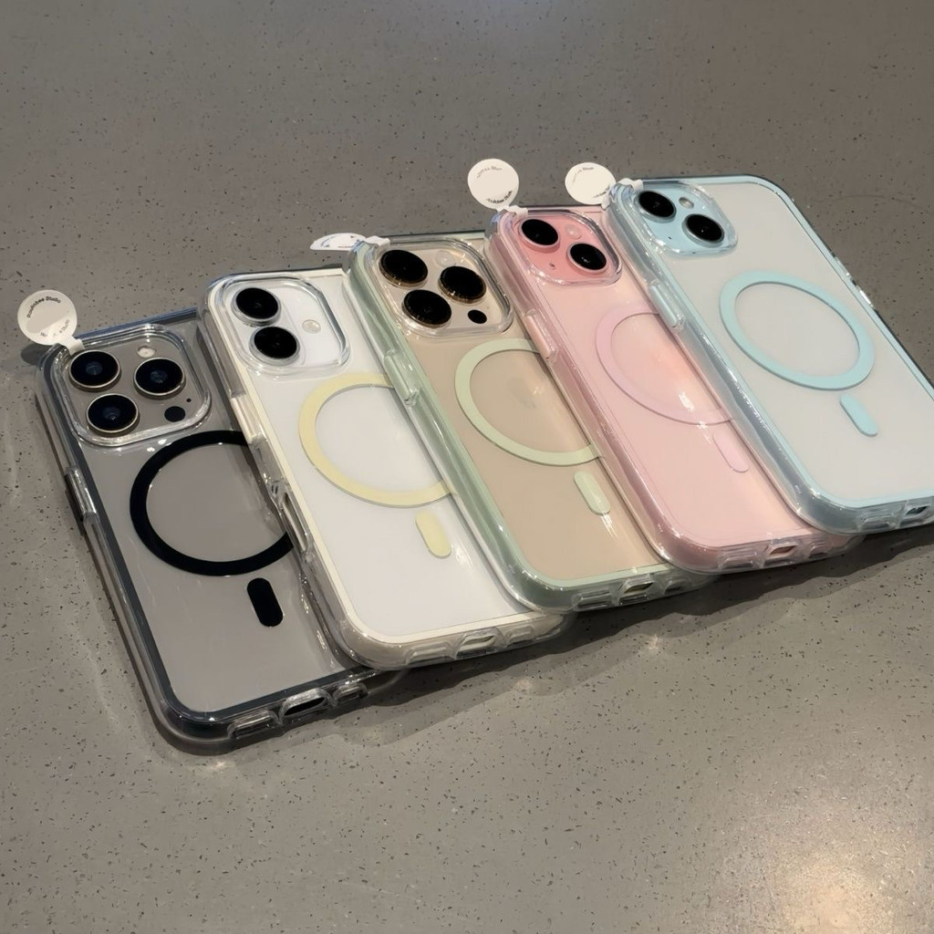 Túi khí thu hút từ trường áp dụng cho iPhone17promax apple 15/14 vỏ điện thoại 13promax 2 trong 12/11