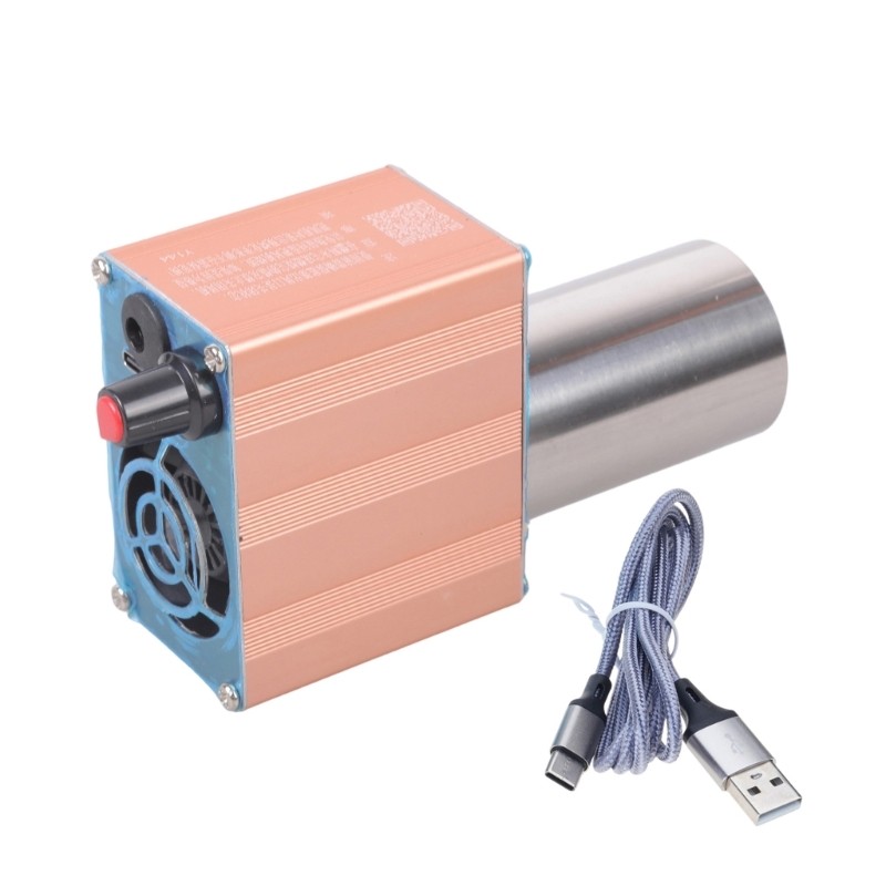 SELA Double Power 5V Type C 12V Máy thổi tốc độ dòng điện trực tiếp Quạt thổi thông gió cho lưới tản nhiệt khói xả và luồng khí