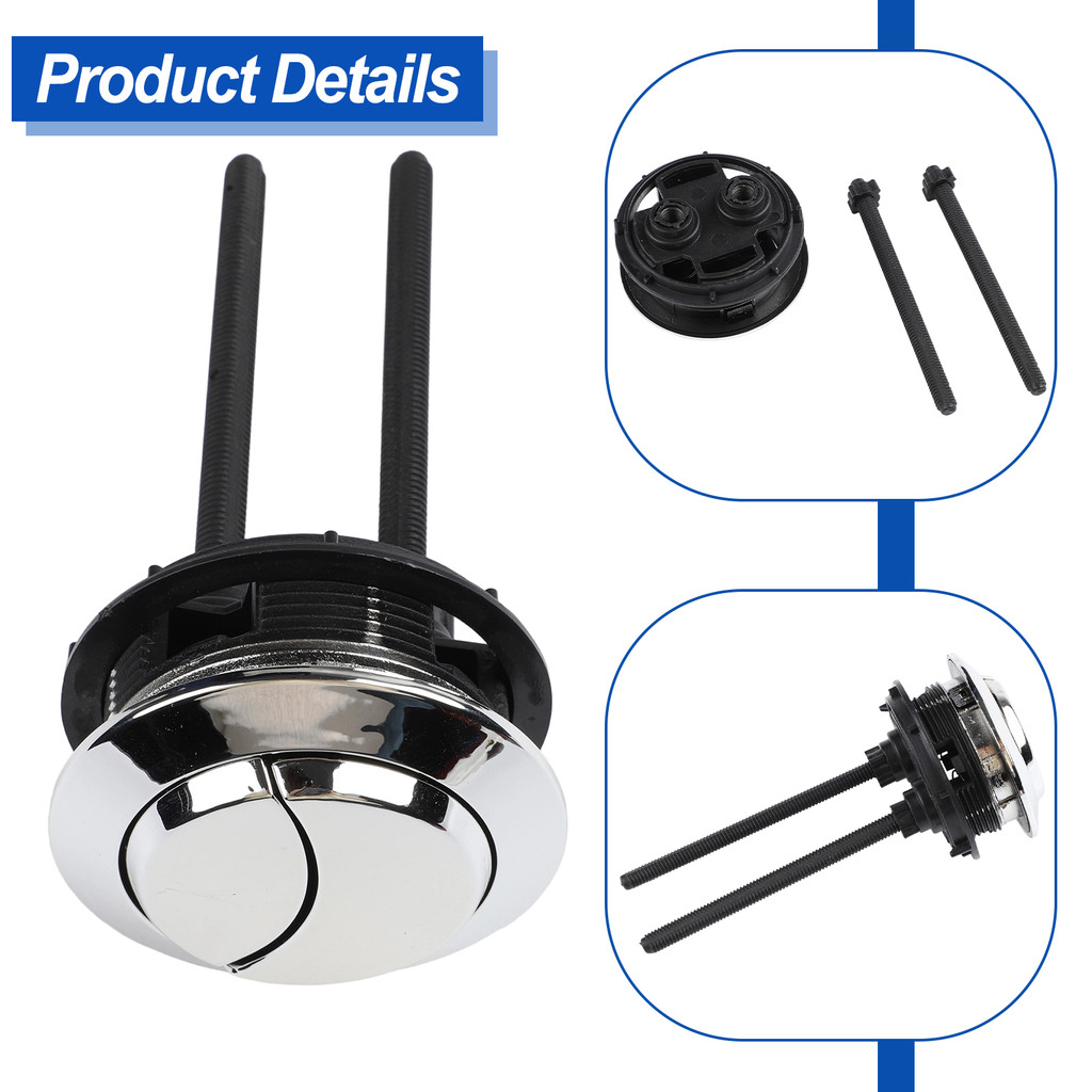 <cosyh>Toilet Tank Accessories Dual Flush Button ABS Material Water Saving Toilet Parts
