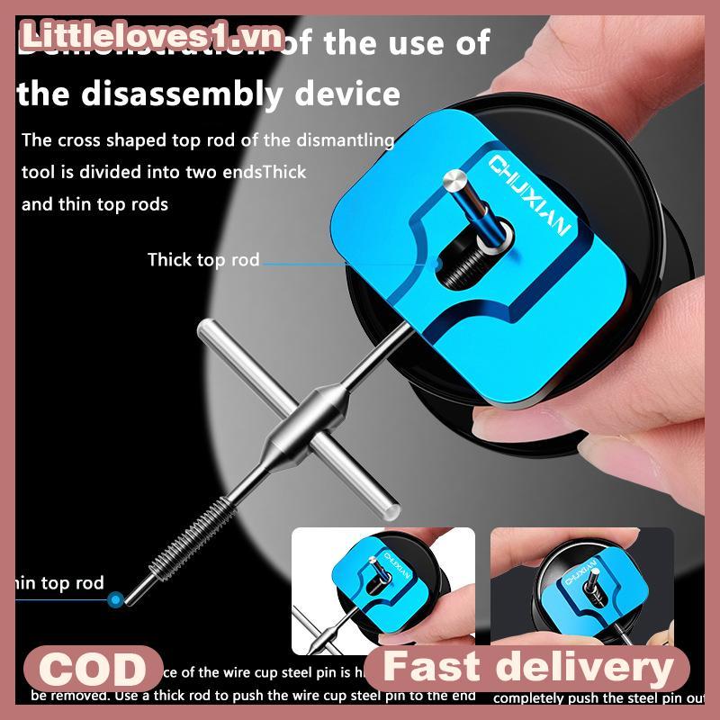 Bộ dụng cụ sửa chữa bằng thép không gỉ cho việc tháo vòng bi và bảo dưỡng baitcasting