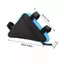 Túi treo chùm xe đạp DARON, Túi lưu trữ hình tam giác xe đạp bằng vải Polyester, Thiết bị cưỡi ngựa siêu nhẹ bền bỉ Dung tích lớn Túi khung yên xe đạp đường trường MTB