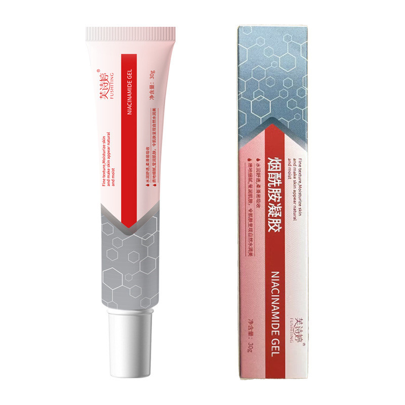 Fu Shiting Amide Gel Arbutin Làm sáng tông màu da Dưỡng ẩm phai màu Kem màu vàng đậm