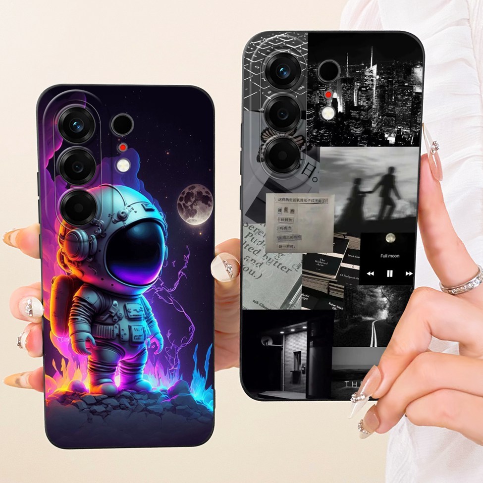 Ốp lưng Tecno Camon 50 4G Thời trang sang trọng Hoạt hình dễ thương Vỏ silicon sơn ngộ nghĩnh Tecno CN5