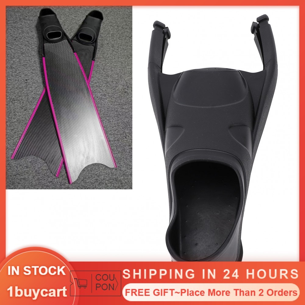 1buycart1 Lặn Fin Foot Pocket Freediving Dễ dàng cài đặt và loại bỏ Antislip (S (37-38))