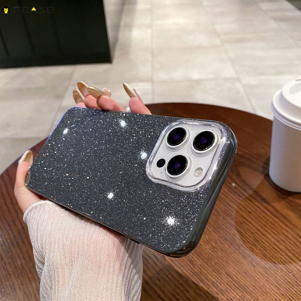 Dành Cho Xiaomi 17 Pro Max 15 Ultra 15T 14T Pro Mi 11 Lite 11i HypreChrge 5G 4G Vỏ Điện Thoại Sang Trọng Sáng Bóng Màu Hồng Dễ Thương Dreamy Girl Girls Lấp Lánh IMD Vỏ