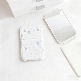 Xanh sao dưới nền xanh Xanhươi Trai Điểm Xanh sao dướp Mini Thỏ Xanh Bền Đẹp Dễ Mang Theo