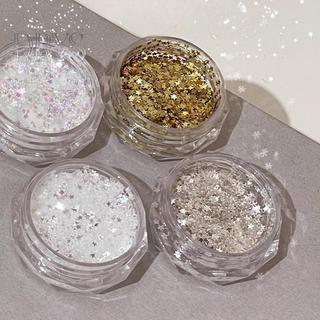 (TFT) 1mm Mini Ngôi Sao Lấp Lánh Móng Tay Lấp Lánh Lấp Lánh Pentagram Trang Trí Móng Tay Thiết Kế Salon Móng Tay Phụ Kiện Dễ Thương DIY Nail Art Design MỚI