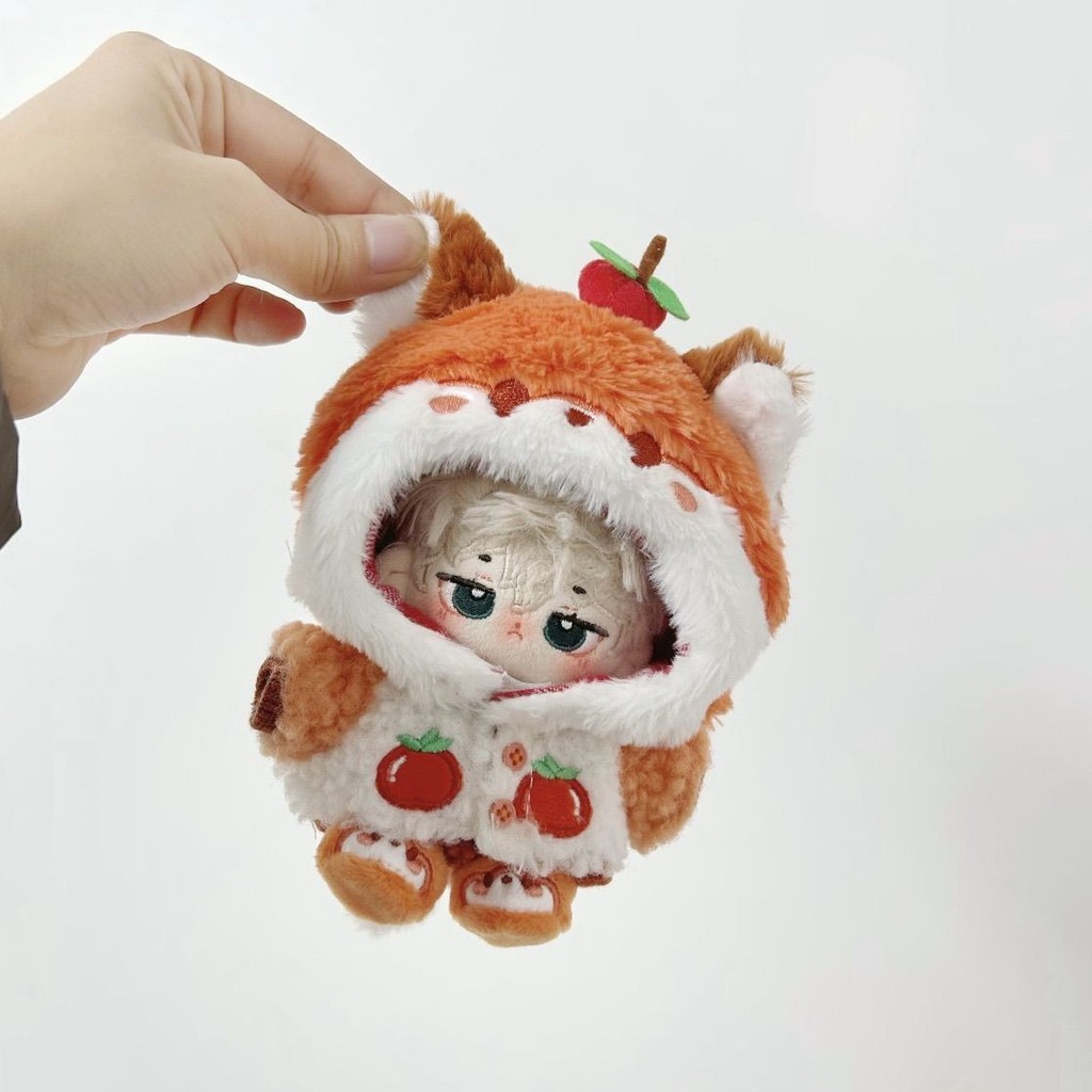 Kế hoạch trốn thoát Tủ quần áo "Cáo nhỏ" Quần áo trẻ em 10cm Cotton Búp bê Búp bê Búp bê Trang phục Bộ quần áo trẻ em