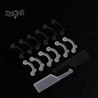 ZMONH 3 Cái Làm Đẹp Mũi Kẹp Corrector Massage Dụng Cụ Nâng Mũi Định Hình Kẹp Clipper Shaper Cầu Thẳng Không Đau 3 Kích Thước Không