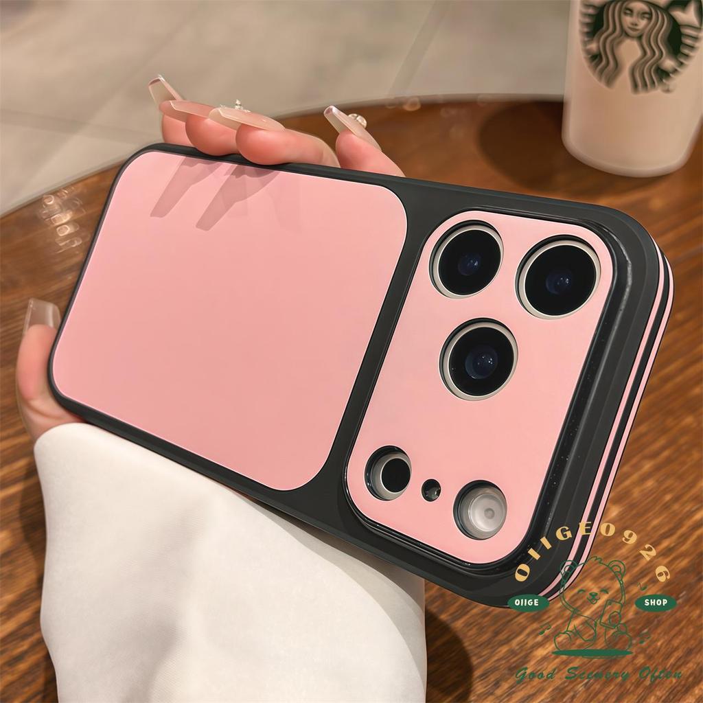 【 Ốp lưng iPhone17 】 Túi khí màu họa tiết da Vỏ điện thoại iphone17 Pro Max 16 15 14 13 cho vỏ iPhone Vỏ mềm silicon TPU chống sốc