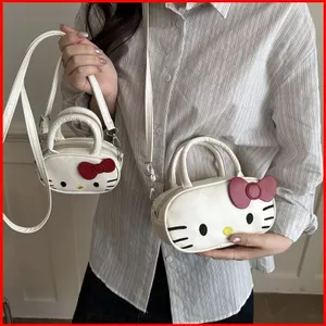 GC2 2026 Túi đeo vai nữ Hello Kitty PU dễ thương Túi xách đi lại đa năng sành điệu CG2