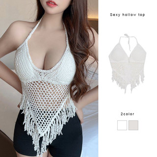 Nova-Bikini-Áo bra đi biển len móc nhiều kiểu áo bikini lẻ QC
