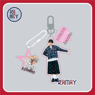 MÓC KHÓA CORTIS 3 MẢNH - ver 2 hồng cỏ tí cortis Martin, James, Juhoon, Seonghyeon, và Keonho