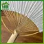 SWEET Pure White Tre Tay Cầm nk Thư Pháp Tranh nk Nhóm Quạt Quạt Trắng Mùa Hè n