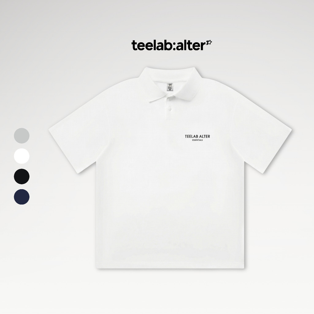 Áo Polo Teelab Alter Oversized Cotton Essentials Polo AP075
