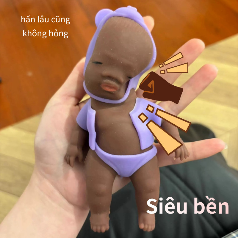 Đồ Chơi Chống Lo Âu Hình Bàn Tay Trẻ Sơ Sinh – Chất Liệu An Toàn, Không Độc Hại, Nắn Bóp Giải Tỏa