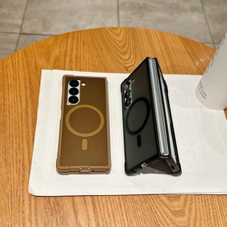 Ốp từ tính chống sốc bốn góc cho Samsung Galaxy Z Fold 7 Fold 6 Fold 5 Z Fold 4 Vỏ chống sốc