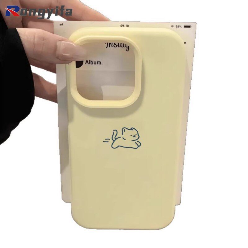 Ốp Điện Thoại Mèo Hoạt Hình Cho Xiaomi 17 Pro Max 15 14 Civi 13 Pro Vỏ Màu Siêu Kẹo Dễ Thương Ngộ nghĩnh Mờ Chống Sốc Ốp Lưng Mềm