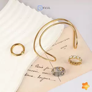 Vòng đeo tay thép không gỉ chống thấm nước, phù hợp làm quà tặng hoặc trang sức dự tiệc