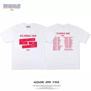 Áo thun ngắn tay dành cho Fan Tour diễn BTS World Tour 2026