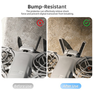 Dành cho DJI NEO 2 Mô-đun truyền hình ảnh Vỏ bảo vệ Chống va chạm và chống rơi Phụ kiện bảo vệ ăng-ten phía sau