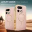 Ốp Lưng Cho Realme 16 Pro Plus 3D Họa Tiết Da Chống Trơn Trượt Khung Mạ Điện Thoại Chống Rơi Vỏ Bảo Vệ