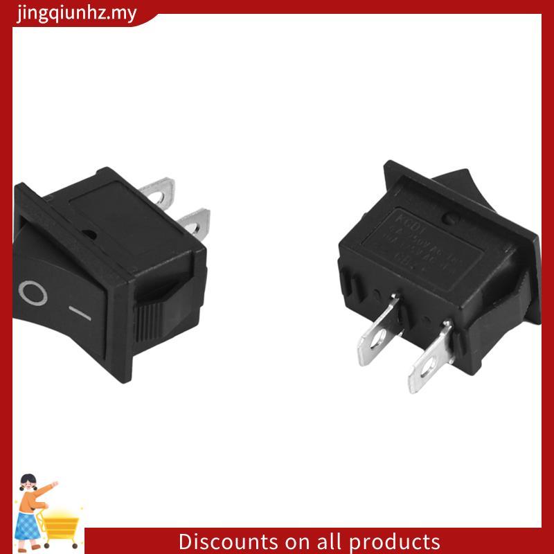 2 Chiếc Ô Tô Tự Động AC 6A / 250V 10A / 125V 2 Pin 2 Vị Trí BẬT / TẮT Rocker Switch KCD1