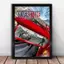 F1 Racing Poster Formula 1 Teams & Drivers Canvas Wall Art, Racing Cars & Ferrari Luxury Vehicles Decor, Frameless