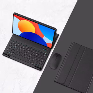 Dành Cho Xiaomi Redmi Pad SE 4G 8.7 inch 2024 Mỏng Mỏng Từ Tính Bao Da PU Có Thể Tháo Rời Bàn Phím Bluetooth Chuột Bao
