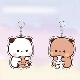 ( QUÀ TẶNG VALENTINE ) Cute Couple Keychain Pendant for Bags or Backpacks, Trendy Stude