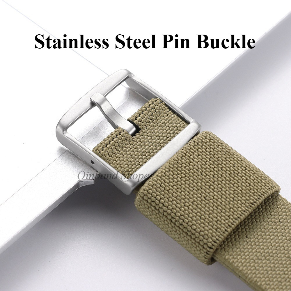 Phong Cách Quân Sự Nylon Vải Dây Đeo Đồng Hồ 20 Mm Phát Hành Nhanh Dệt Thể Thao Dây Đeo Đồng Hồ Nam Nữ Galaxy Mặt Trăng Đồng Hồ Vòng Tay