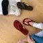 TT Chấm Bi Flip-Flops Mùa Hè 2026 Phong Cách Mới Mũi Tròn Đế Mềm Flip-Flops Giày Sandal Mũi Mở