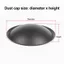 CATMALLER88 1 Cái Bảo Vệ Loa Âm Thanh, Loa Loa Trầm 30-150mm Nắp Bụi, Phụ Kiện Loa PP Mờ Màu Đen