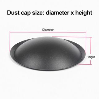 OIWLSAX321 1 Cái Vỏ bảo vệ loa âm thanh đen mờ 30-150mm PP cho loa vòm