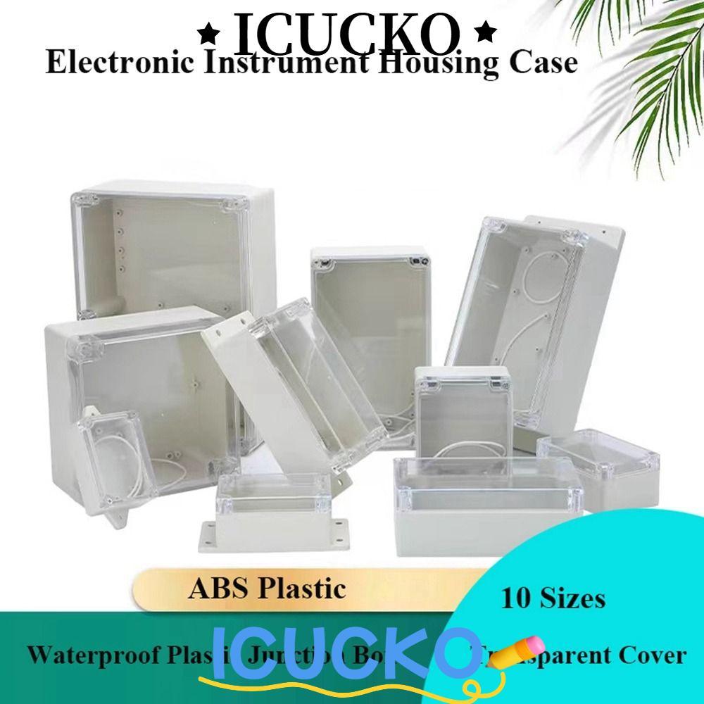 Vỏ bọc ICUCKO, Hộp nối ngoài trời bằng nhựa chống thấm nước, Hộp dự án điện trong suốt 10 kiểu