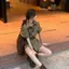 <![Áo sơ mi cổ polo nữ màu xanh cổ điển kiểu Mỹ] Phù hợp thời trang mùa hè