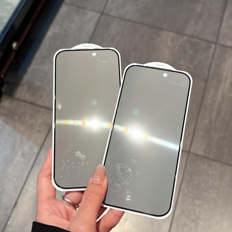 Phim Bảo Mật Chống Gián Điệp Cho iPhone 17 16 15 pro max plus Bảo Vệ Màn Hình Hoạt Hình Kính Cường Lực Cho iPhone17 17Pro 17ProMax iPhone16 16Pro 16ProMax iPhone15 15Pro 15ProMax