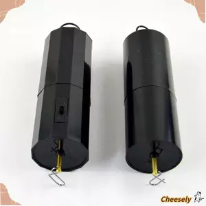 Máy quay gió chạy bằng pin CHEESELY, Động cơ xoay bền, Động cơ chạy bằng pin ngoài trời Sân vườn màu đen
