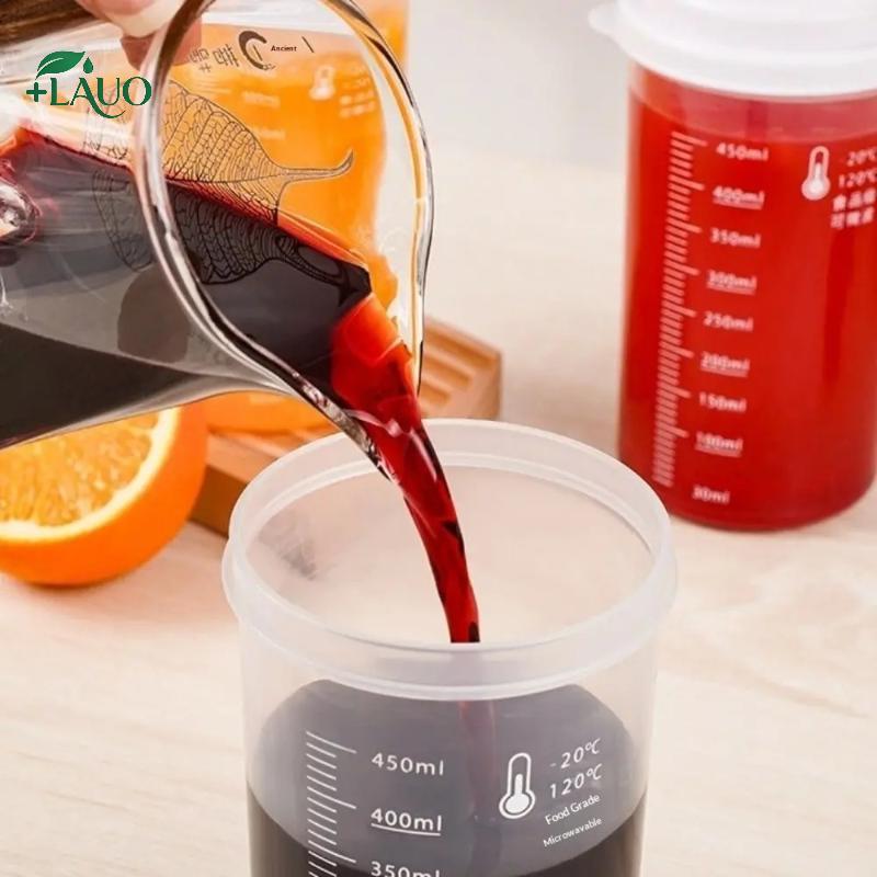 Springevenstar 3 Chai Pha Chế Chất Lỏng Có Cốc Đo Tích Hợp Cho Y Học Trung Quốc Giải Pháp Thảo Dược Và Chất Giặt Bảo Quản Sử Dụng Nhà Bếp Springevenstar
