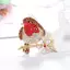 Trâm cài chim bằng kim cương giả sang trọng, phù hợp làm quà tặng cho phụ nữ