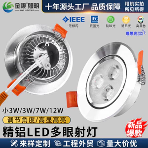 Sẵn sàng Stocklight Phong cách chọn lọc Nhôm nhúng Trang sức Đèn gia đình Thương mại nổi bật Đèn led nhiều mắt COL2