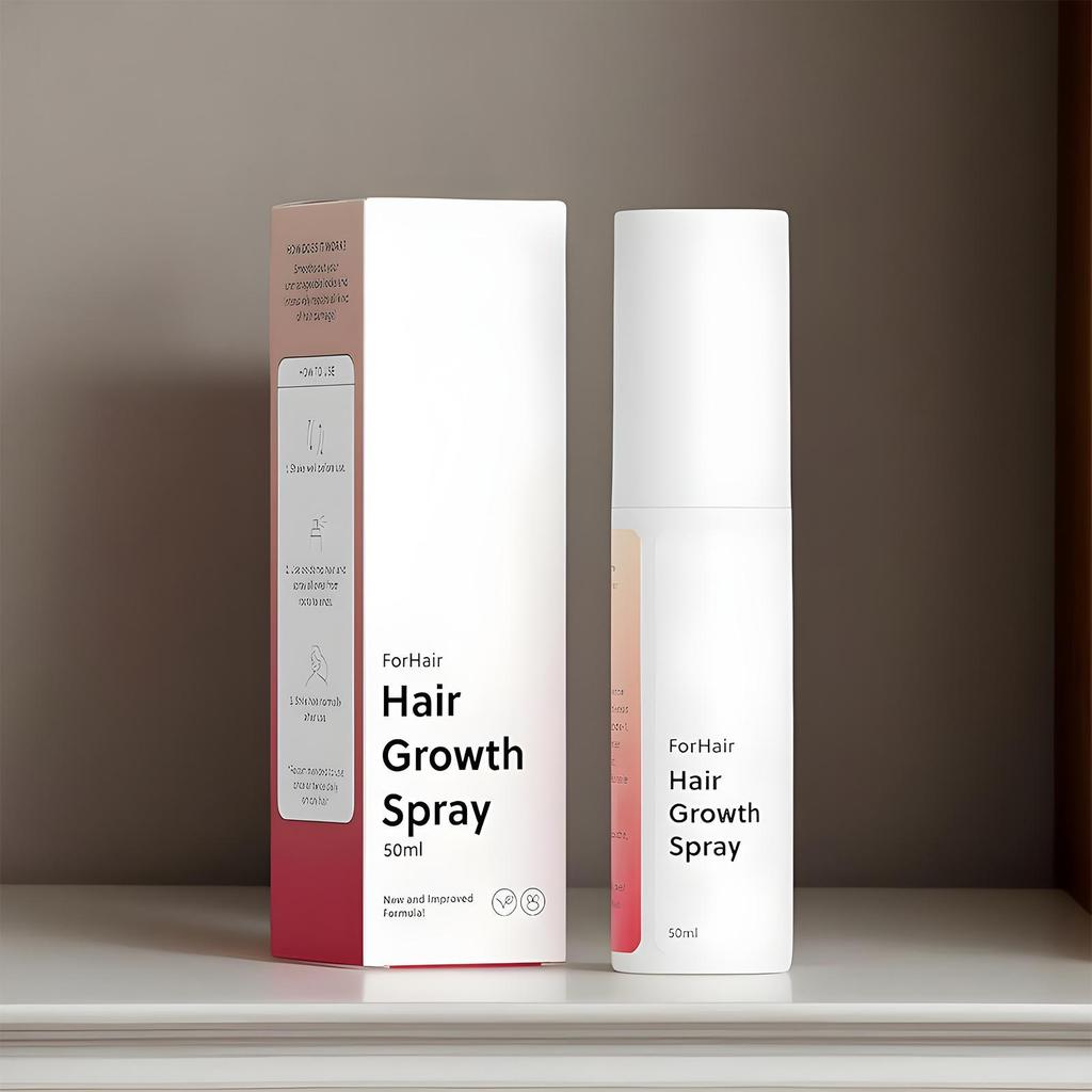 Hair Growth Oil Spray 50ml Hair Growth Scalp Spray Fast-Absorbing Oil Non-Greasy Mist for Thicker Fuller Density ewoekvn