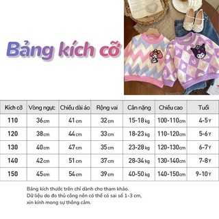 ÁO Sweatshirt DàI Tay KiểU HàN MớI Cho Bé GáI 4 10T Phong CáCh NgọT NgàO áO Thun